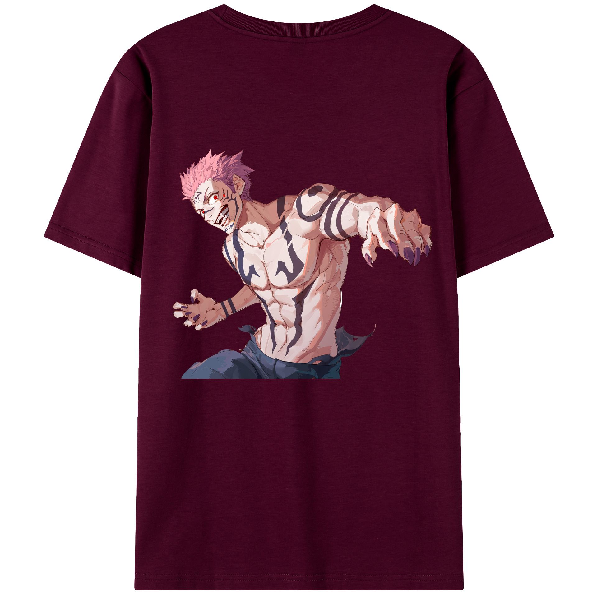 （画像用） 呪術廻戦 Jujutsu Kaisen レディース半袖Tシャツ(バックプリント)
